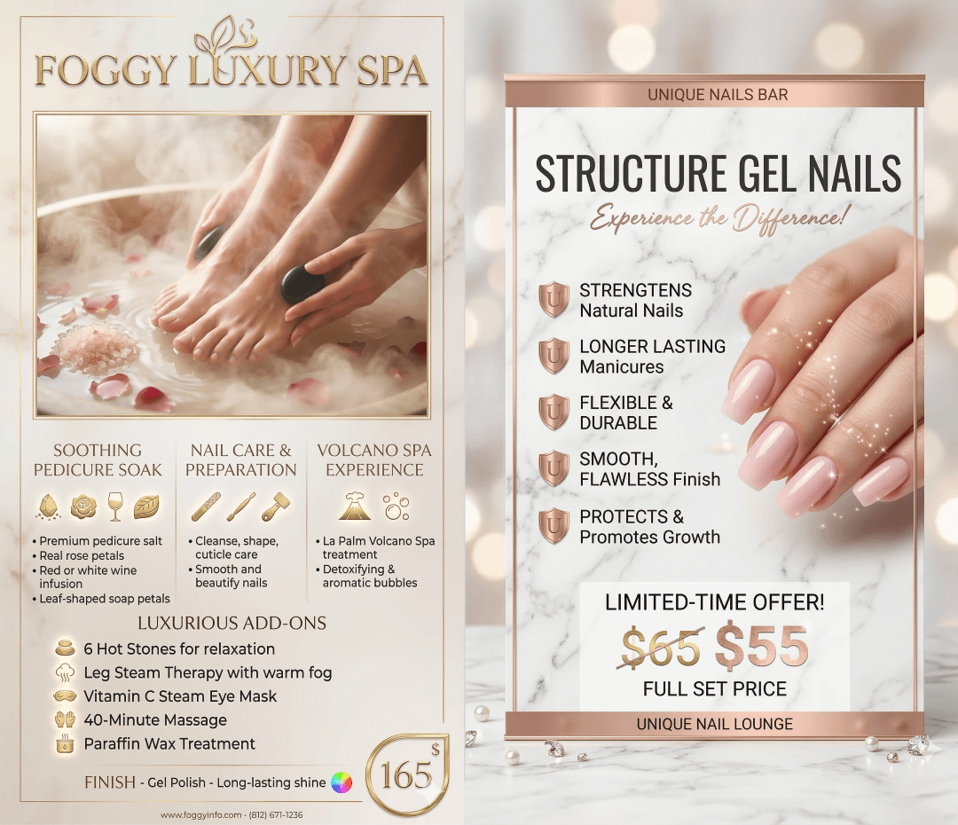 New Service - Structure Gel Nails